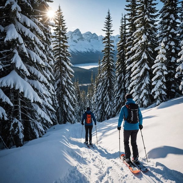Quels sont les meilleurs itinéraires pour une randonnée en raquettes au Canada?