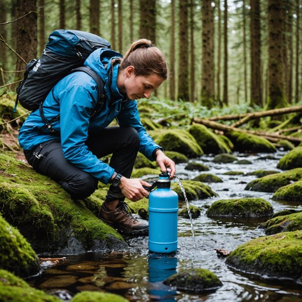 Quelles sont les techniques de purification d'eau les plus efficaces en camping sauvage ?